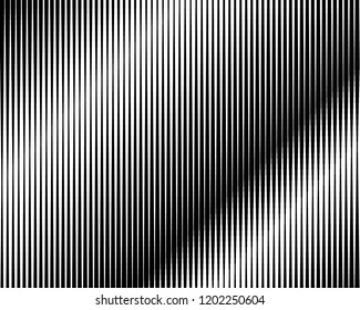 Texture with lines of varying thickness. Halftone effect. Direct hatching. Scalable vector graphics