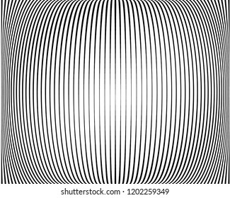 Texture with lines of varying thickness. Halftone effect. Direct hatching. Scalable vector graphics