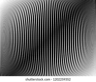 Texture with lines of varying thickness. Halftone effect. Direct hatching. Scalable vector graphics