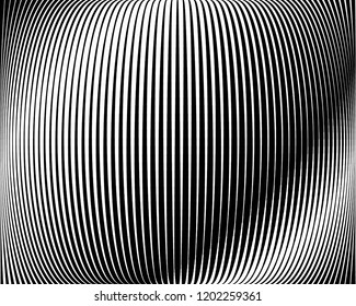 Texture with lines of varying thickness. Halftone effect. Direct hatching. Scalable vector graphics