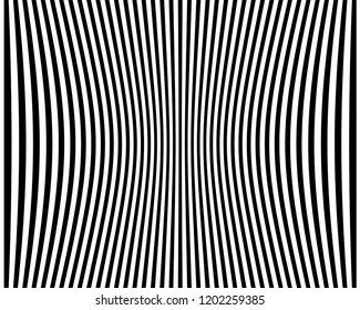 Texture with lines of varying thickness. Halftone effect. Direct hatching. Scalable vector graphics