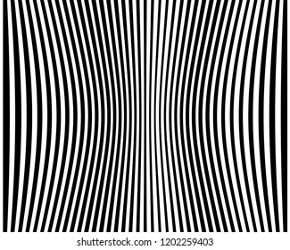 Texture with lines of varying thickness. Halftone effect. Direct hatching. Scalable vector graphics