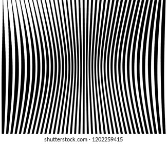 Texture with lines of varying thickness. Halftone effect. Direct hatching. Scalable vector graphics