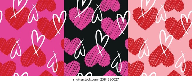 texture love heart valentine romantic