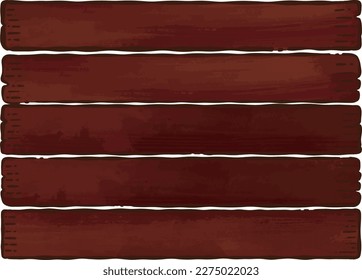 Texture material of Mahogany wood board
