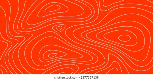 Textur von Fleisch und Fisch. Abstrakter linearer Hintergrund. Vektordruck von Lebensmitteln.