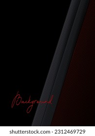 Texture mesh background with slanting curtains in red and gray