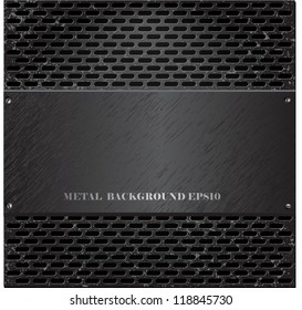 Texture of metal