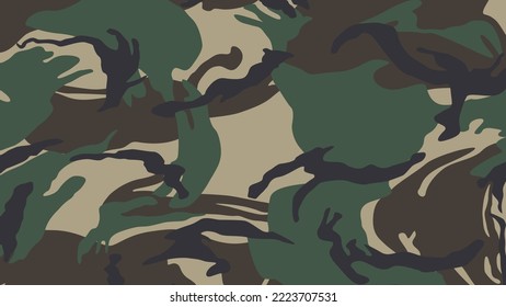 Texture military camouflage, army green background