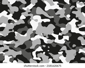 texture military camouflage repeats seamless army black white hunting