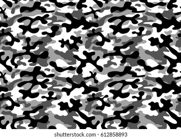 texture military camouflage repeats seamless army black white hunting