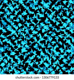 Texture military camouflage seamless pattern. Abstract army and hunting masking camo endless ornament background. Fashionable colorful camouflage.