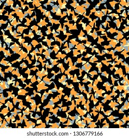 Texture military camouflage seamless pattern. Abstract army and hunting masking camo endless ornament background. Fashionable colorful camouflage.