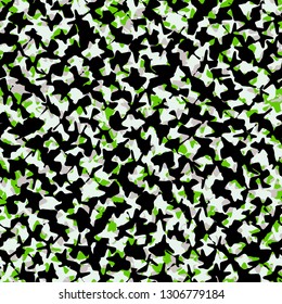 Texture military camouflage seamless pattern. Abstract army and hunting masking camo endless ornament background. Fashionable colorful camouflage.