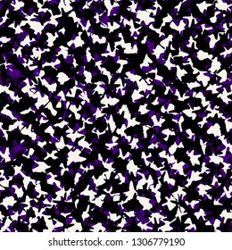 Texture military camouflage seamless pattern. Abstract army and hunting masking camo endless ornament background. Fashionable colorful camouflage.