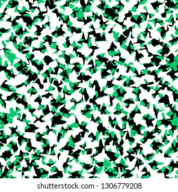 Texture military camouflage seamless pattern. Abstract army and hunting masking camo endless ornament background. Fashionable colorful camouflage.