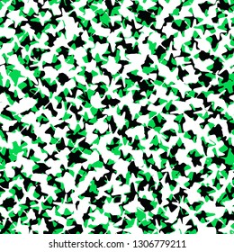 Texture military camouflage seamless pattern. Abstract army and hunting masking camo endless ornament background. Fashionable colorful camouflage.