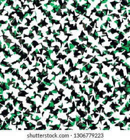 Texture military camouflage seamless pattern. Abstract army and hunting masking camo endless ornament background. Fashionable colorful camouflage.