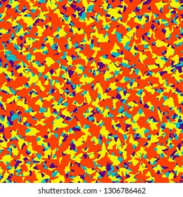 Texture military camouflage seamless pattern. Abstract army and hunting masking camo endless ornament background. Fashionable colorful camouflage.