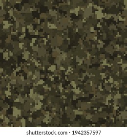 Texture military camouflage seamless pattern. Abstract army vector illustration