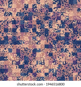 Camuflaje militar texturizado sin fisuras. Ilustración de vector del ejército abstracto