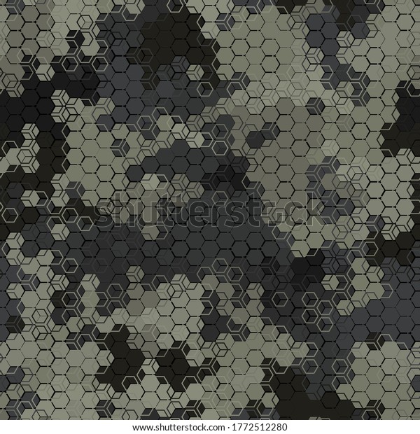 Texture Military Olive Tan Colors Forest Stock Vector (Royalty Free ...