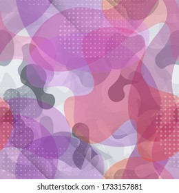 Texture Military. Summer Camouflage Seamless Pattern. Glamour  Endless Repeats Surface. Vector Camo Fabric . Woodland Concept. Creative Army Hunting Print. Extreme Style Illustration.
