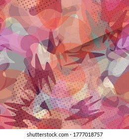 Texture Military. Summer Texture Military. Graffiti  Endless Repeats Surface. Vector Camo Fabric . Woodland Concept. Creative Army Hunting Print. Extreme Style Illustration.
