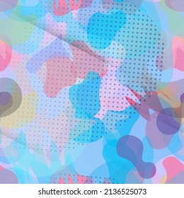 Texture Military. Trending Camouflage Seamless Pattern. Glamour  Endless Repeats Surface. Vector Camo Fabric . Woodland Concept. Creative Army Hunting Print. Extreme Style Illustration.
