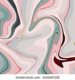 Texture of multicolored striped marble. Vector illustration