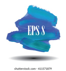 The texture of oil paint . Stylish design blank for your text . Brush strokes , texture of paper.