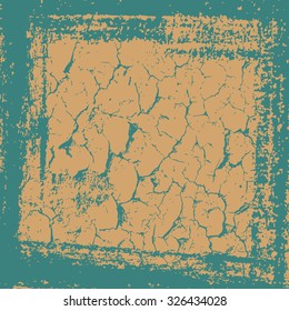 Texture of the old cracked wall