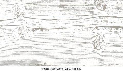 Texture of old cracked wood with knots