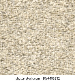 Texture of old rough fabric. Sackcloth background. Vector illustration.