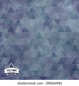 Texture of old wall background. Vector.