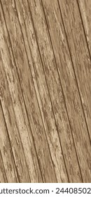 Textura de madera vieja. Panel hecho de tablas viejas. Fondo vintage. Ilustración de vector