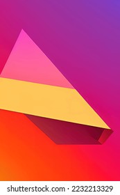 Texture on an artistic abstract background with geometric design