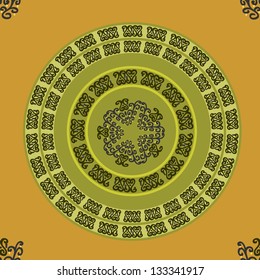 texture on a brown background