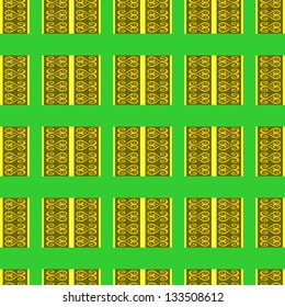 texture on a green background