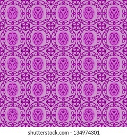 texture on a lilac background