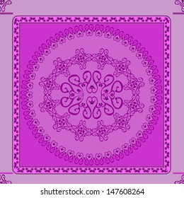 texture on a lilac background