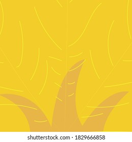 Textur von orangefarbenen Herbstblättern Nahaufnahme helle Muster Konzept der Natur und goldene Jahreszeit