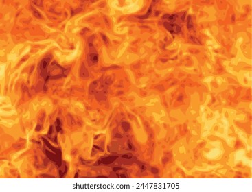 texture of orange flames looking like hell