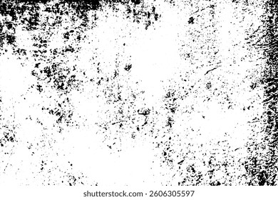 Texture overlay concrete grunge effect. Black and white abstract background.