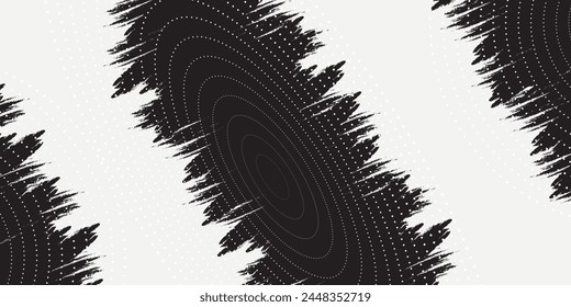 Texture overlay of finely sprayed ink droplets. Grunge background. rough black and white vintage distress background vector illustration.