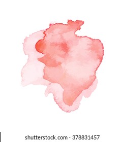 Texture Paint Stain Illustration. Hand drawn brush stroke vector design element.