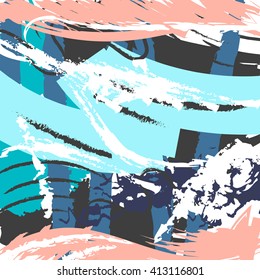 Texture painted by hand . Universal Card . Abstraction for design . Cover for books. album cover design