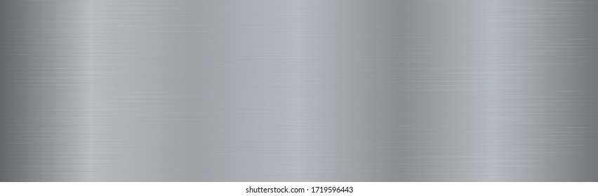 Texture - panorama silver metal background