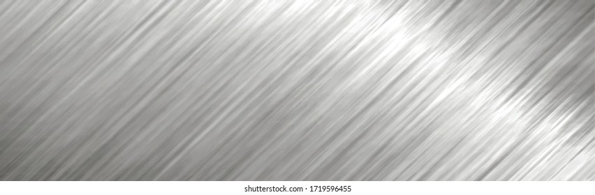Texture - panorama silver metal background