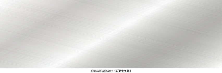 Texture - panorama silver metal background